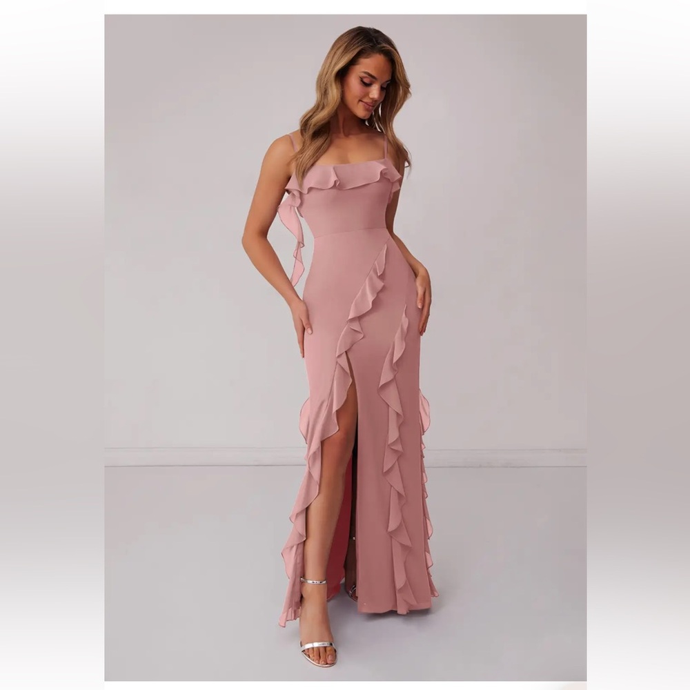 Prom Ruffle Dress
